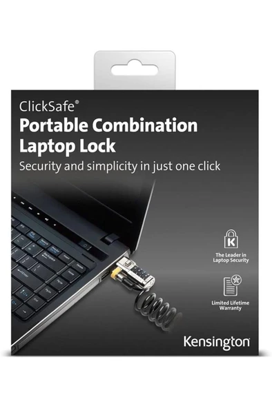 Kensington Clicksafe K64698EU Laptop Kilidi Teşhir - 5