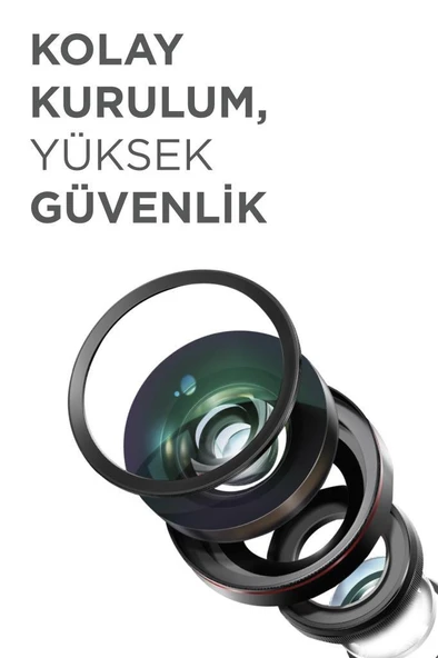 Torima CMR-31 Beyaz Full Hd Led Aydınlatmalı Wifi Smart Ip Güvenlik Kamerası - 4