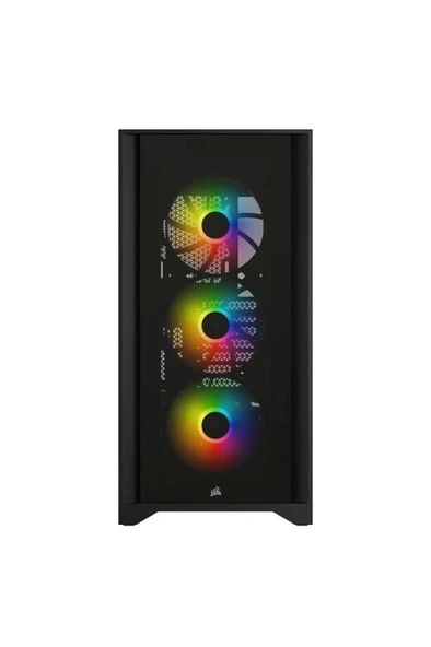 Corsair iCUE 4000X RGB Fanlı E-ATX Oyuncu Kasası Outlet ürün görseli 1