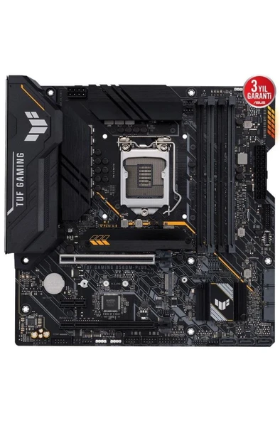 Asus Tuf Gaming B560M-PLUS Intel LGA1200 DDR4 Micro ATX Anakart Outlet - Resim 2