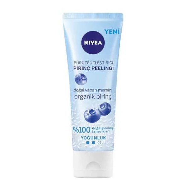 Nivea Pürüzsüzleştirici Organik Pirinç Peeling 75 Ml