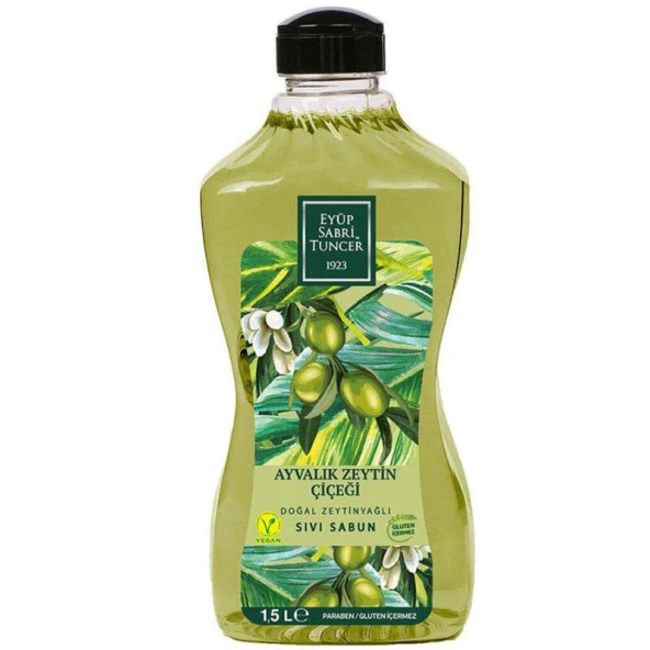Eyüp Sabri Tuncer Ayvalık Zeytin Çiçeği Sıvı Sabun 1,5L - Resim 2