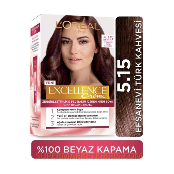 Excellence Creme 5.15 Buzul Kahve