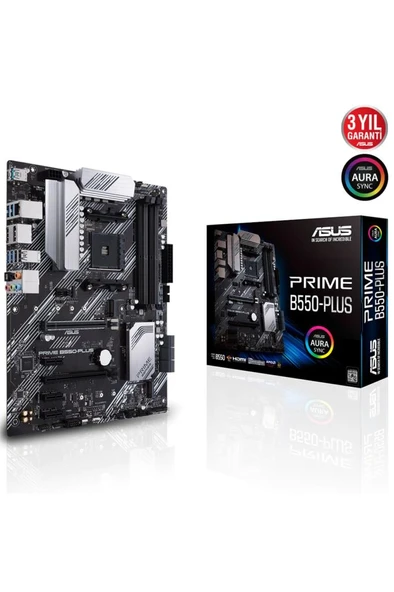 Asus Prime B550-PLUS AMD AM4 DDR4 ATX Anakart Outlet ürün görseli 1