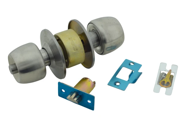 Combat Topuzlu Kapı Kolu Kilidi Otel Tipi Kapı Kolu Kilit Wc Banyo Arızalı