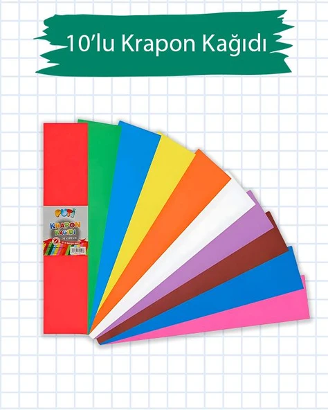 Temel Okul Kırtasiye Seti Hobi Malzemeleri - 2