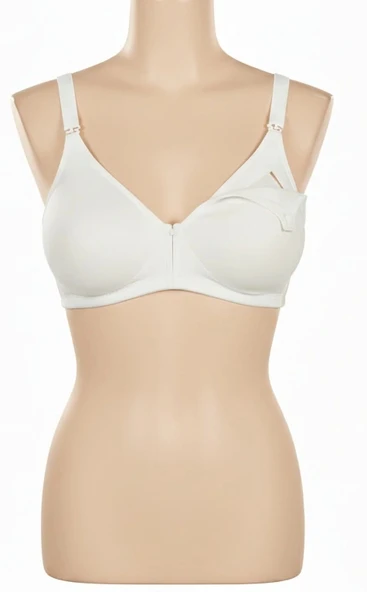 Bicomi Ekru Dikişsiz Emzirme Sütyeni ürün görseli
