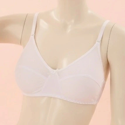 Bicomi Beyaz Penye Minimizer Toparlayıcı Sütyen ürün görseli