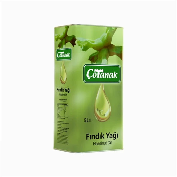 Çotanak Fındık Yağı 5 lt