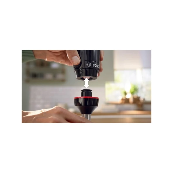 Bosch MSM4B610 Serie 4, El Blenderı, ErgoMaster, 1000 W, Siyah, Antrasit - Resim 8