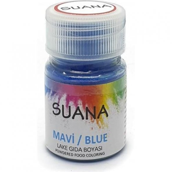 Suana Mavi Yağ Bazlı Gıda Boyası 7 gr.