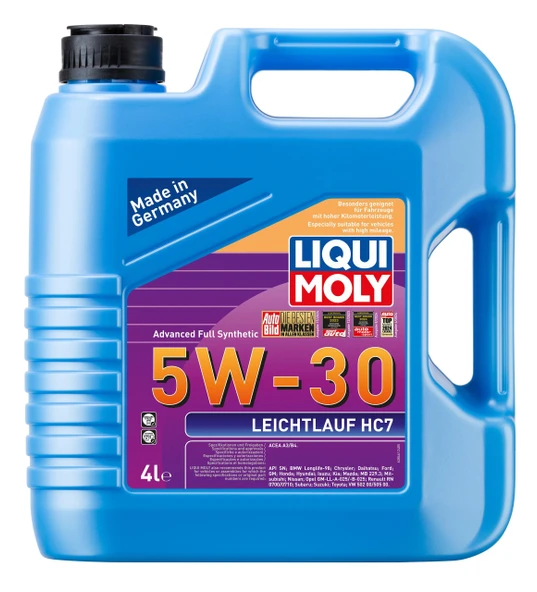 LIQUI MOLY 5W30 LEICHTLAUF HC7 4LT ürün görseli