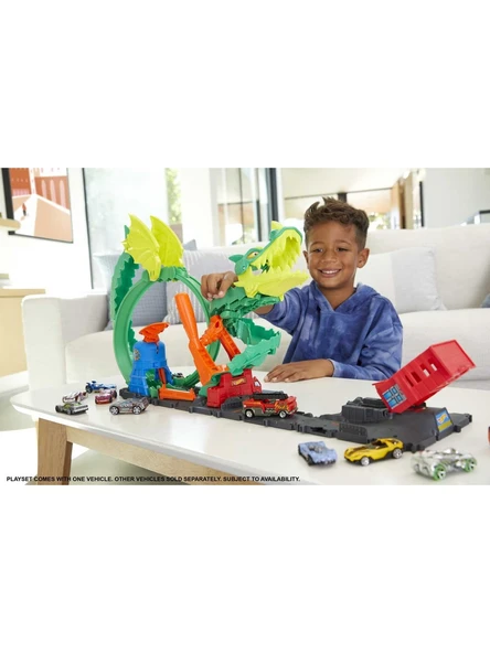 Hot Wheels Ejderhayla Mücadele Pisti HDP03 - 2