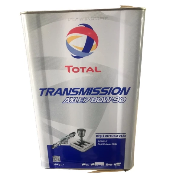 Total Transmission Axle 7 80W90 16 Kg (Şanzıman Yağı) ürün görseli 1