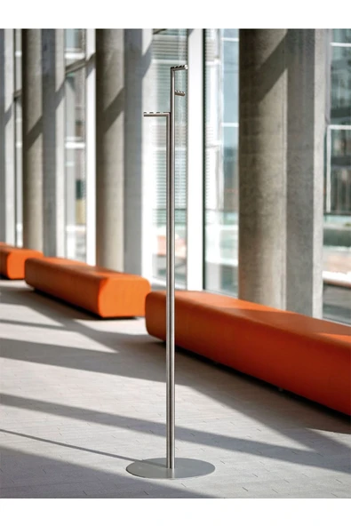 Hitit Dekorasyon Naomi Paslanmaz Metal Askılık - 3