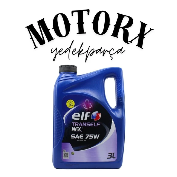 Elf Şanzıman Yağı – Tranself NFX SAE 75W, 3 Litre ürün görseli 1