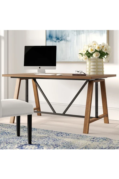 Hitit Dekorasyon Lydia Çalışma Masası - Resim 4