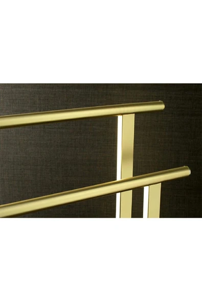 Hitit Dekorasyon Denise Satine Gold Ayaklı Havluluk - 3