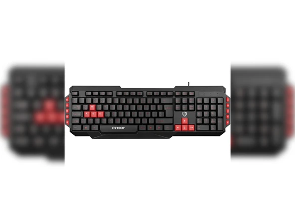 Hytech Gamy HYK-46 Kırmızı Kablolu Oyuncu Klavye Mouse Seti - 3