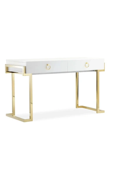 Hitit Dekorasyon Lilly Beyaz Çalışma Masası ürün görseli