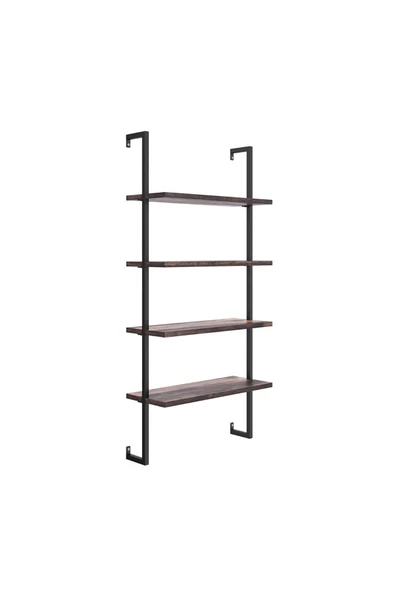 Hitit Dekorasyon Nutmeg Kitaplık Siyah - 2