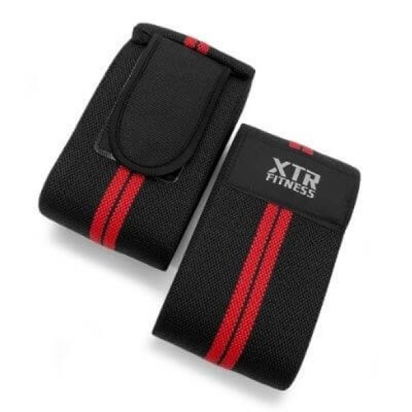 Xtr Fitness Profesyonel Dizlik Kırmızı Siyah