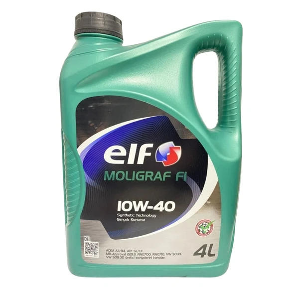 5W-40 Elf 4Lt. Molıgraf Fı Synthetıc Tecnology Motor Yağı ürün görseli
