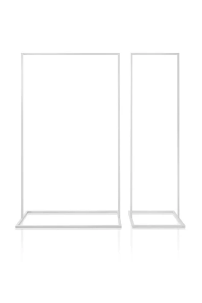 Hitit Dekorasyon Sort Beyaz Metal Elbise Askılığı Küçük - 3