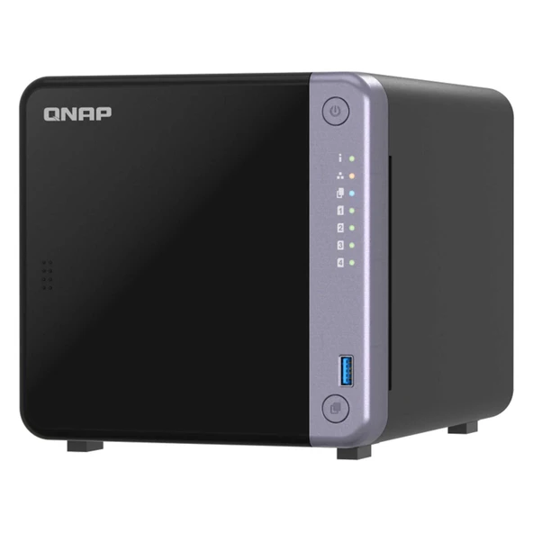QNAP TS-432X-4G004 4GB 2x2TBHDD 4x3.5" SATA Desteği RAID(0) NAS Depolama Ünitesi - 3