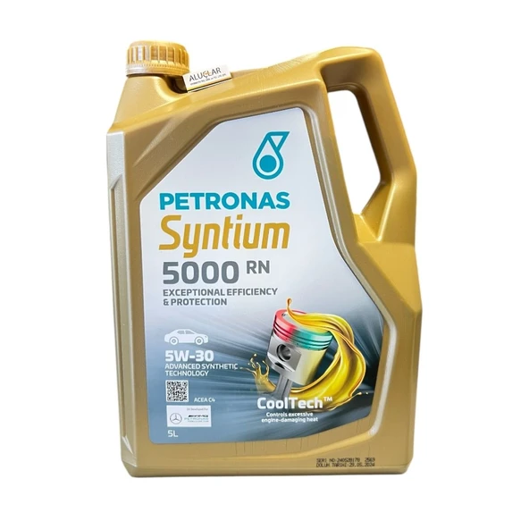 Petronas Syntium 5000 RN Exceptional Efficiency & Protection 5W-30 5Lt ürün görseli