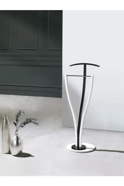 Hitit Dekorasyon Dona Siyah&Beyaz Dilsiz Uşak - 2