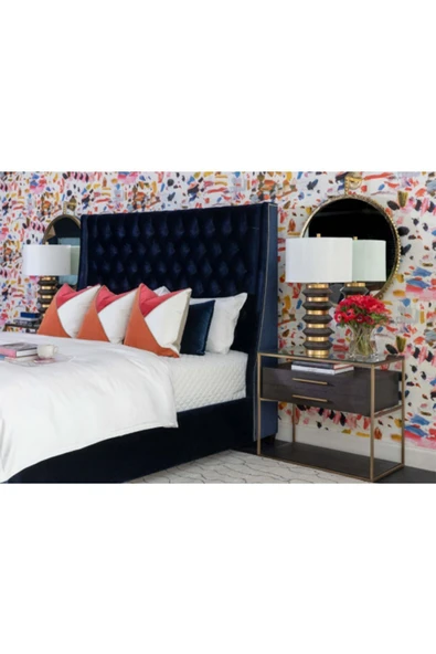 Hitit Dekorasyon Gilda Pirinç Eskitme Komodin - 4