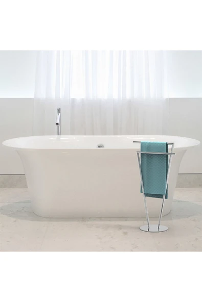 Hitit Dekorasyon Sabina Paslanmaz Ayaklı Havluluk - 3