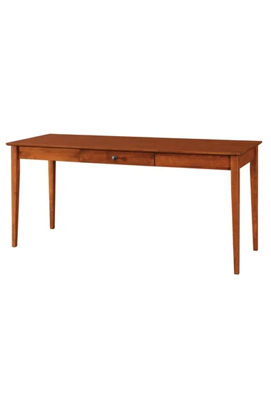 Hitit Dekorasyon Galya Masif Ahşap Kiraz Çalışma Masası - Resim 3