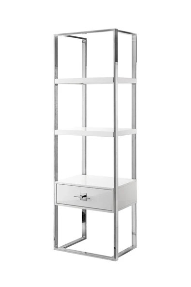 Hitit Dekorasyon Rihanna Paslanmaz Metal Kitaplık & Raf - 5