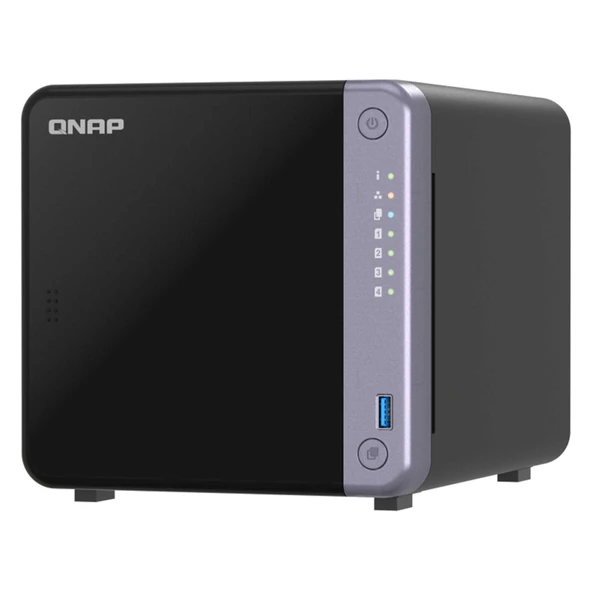 QNAP TS-432X-4G001 4GB 1TBHDD 4x3.5" SATA Desteği RAID(0) NAS Depolama Ünitesi - 3