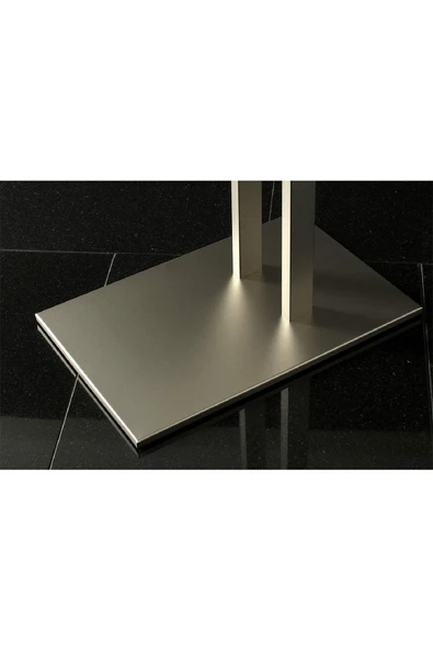 Hitit Dekorasyon Denise Satine Paslanmaz Ayaklı Havluluk - 4