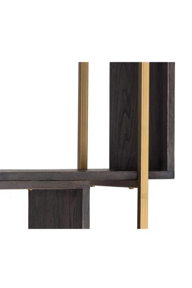 Hitit Dekorasyon Debora Venge Kitaplık&duvar Rafı - Resim 2