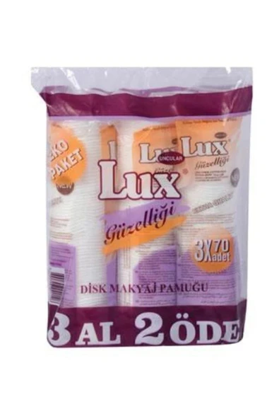 LUX MAKYAJ PAMUĞU 70'Lİ - 3 AL 2 ÖDE