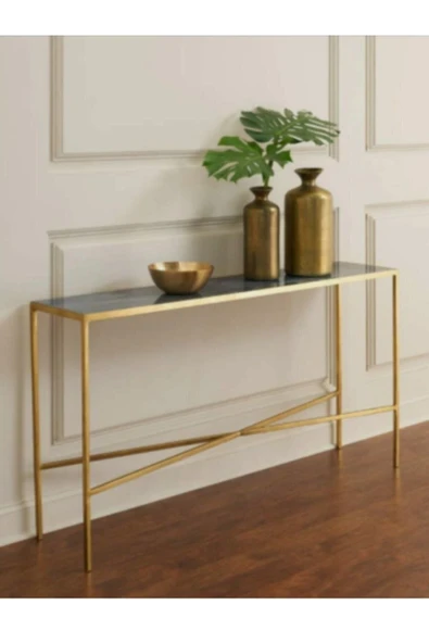 Hitit Dekorasyon Eta Gold Metal Dresuar/konsol ürün görseli