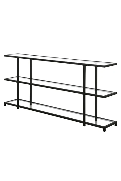 Hitit Dekorasyon Betty Siyah Metal&cam Dresuar 140cm - 3