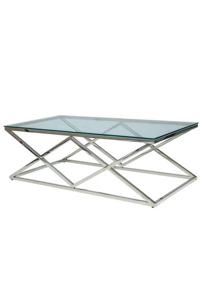 Hitit Dekorasyon Wanda Paslanmaz Metal Orta Sehpa ürün görseli 1