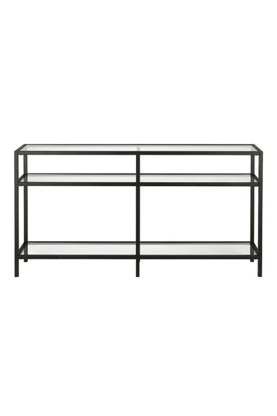 Hitit Dekorasyon Agata Siyah İkili Metal Dresuar Konsol