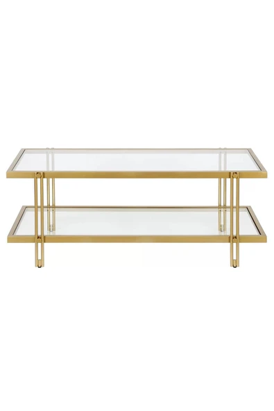 Hitit Dekorasyon Dolores Gold Metal Orta Sehpa ürün görseli 1