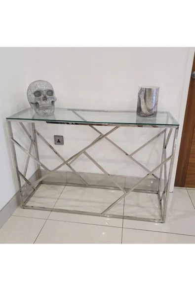 Hitit Dekorasyon Renna Paslanmaz Metal Dresuar&konsol - 3