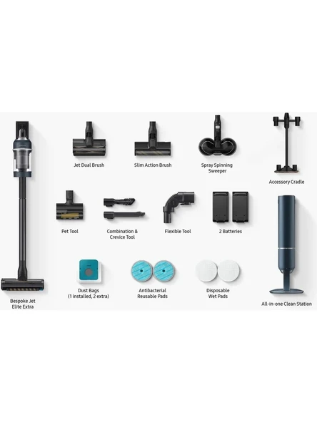 Samsung Bespoke Jet VS20A95993N/TR Şarjlı Dikey Süpürge - 2