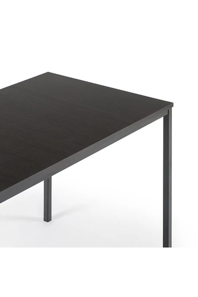 Hitit Dekorasyon Blody Siyah Metal Ahşap Yemek Masası Takımı - 4