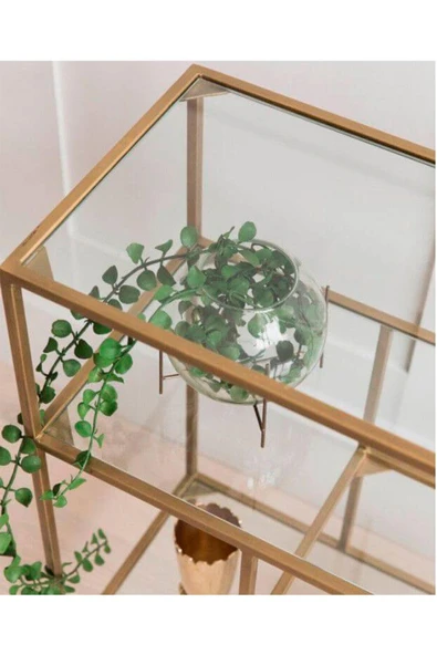 Hitit Dekorasyon Mila Gold Metal Konsol-dresuar - 3