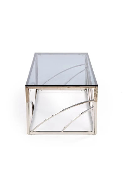 Hitit Dekorasyon Arina Paslanmaz Metal Orta Sehpa - Resim 3