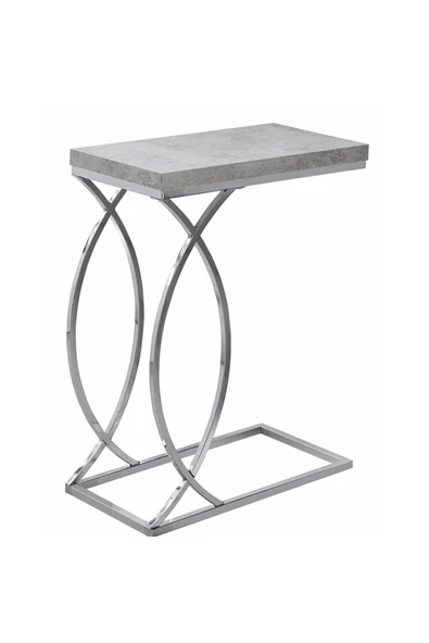 Hitit Dekorasyon Şemi Paslanmaz Metal Yan Sehpa